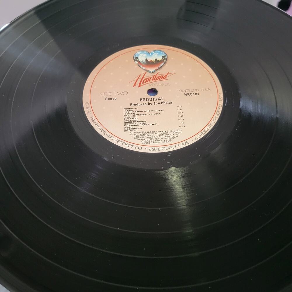 Prodigal - Prodigal (Independent) - Heartland Records 1982 HRC101 - VG+ - Picture 8 of 9